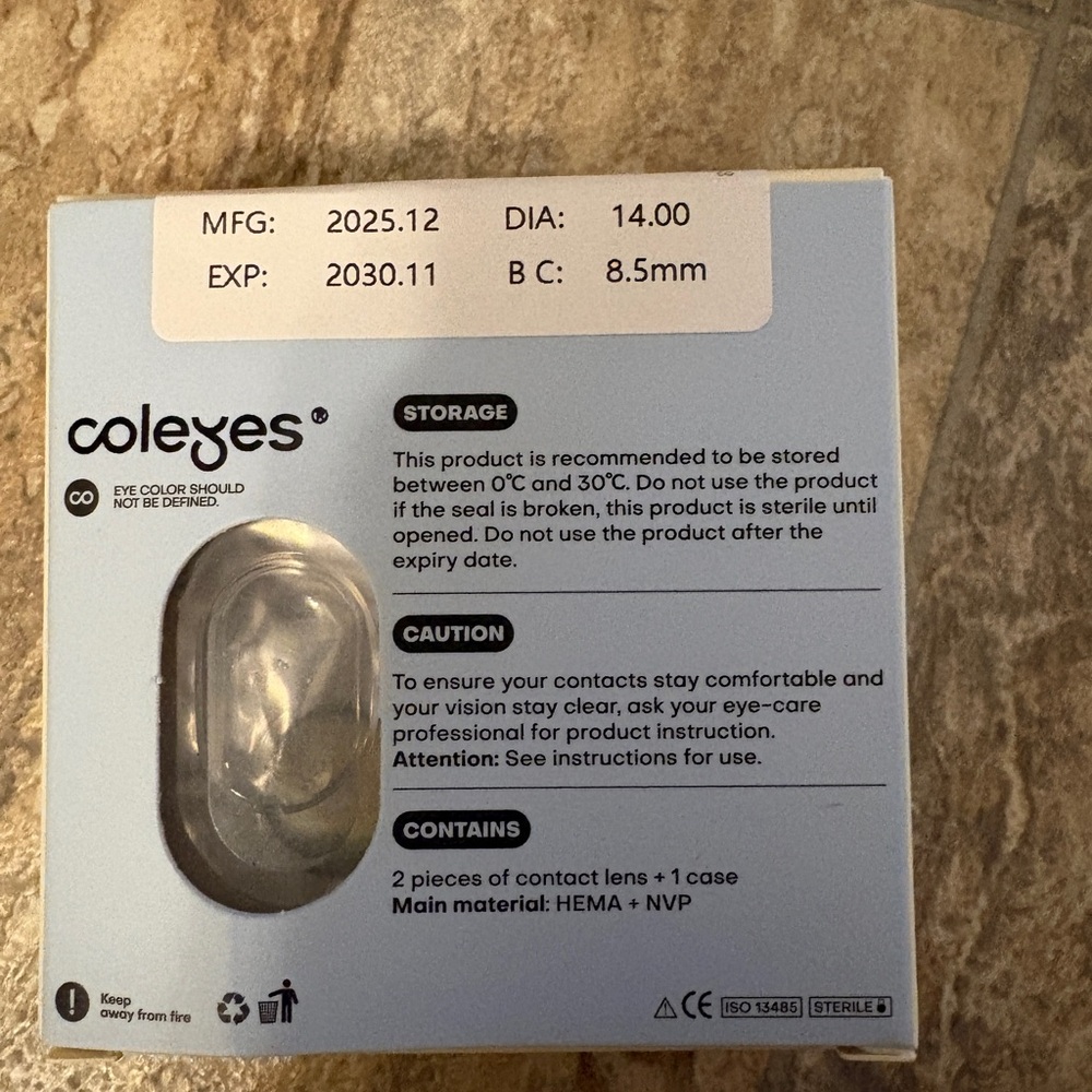 Color lenses - Picture 5 of 6